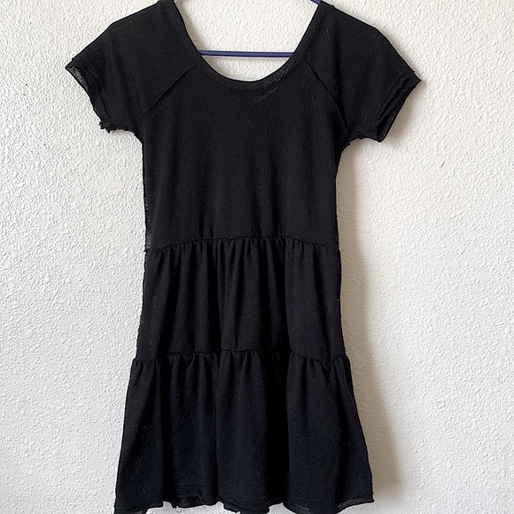 F21 • Black Ruffle Dress 🖤 - Picture 3 of 5